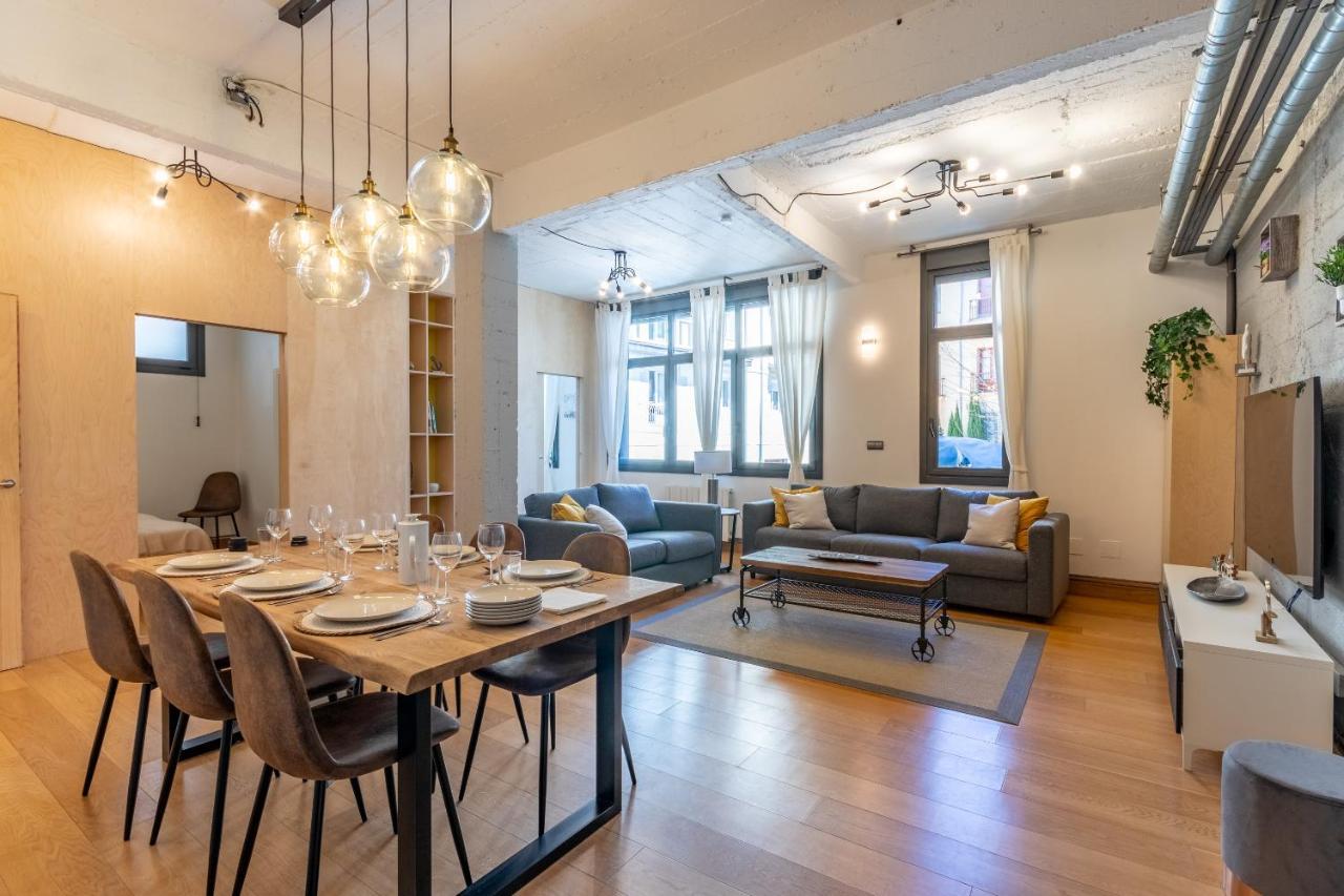 New! Lovely 3-Bedroom Loft In Bilbao Dış mekan fotoğraf